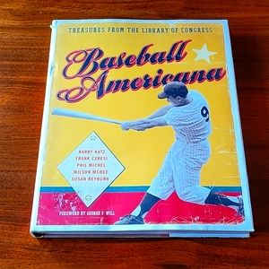 Baseball Americana treasures from the library of congress hardcover book